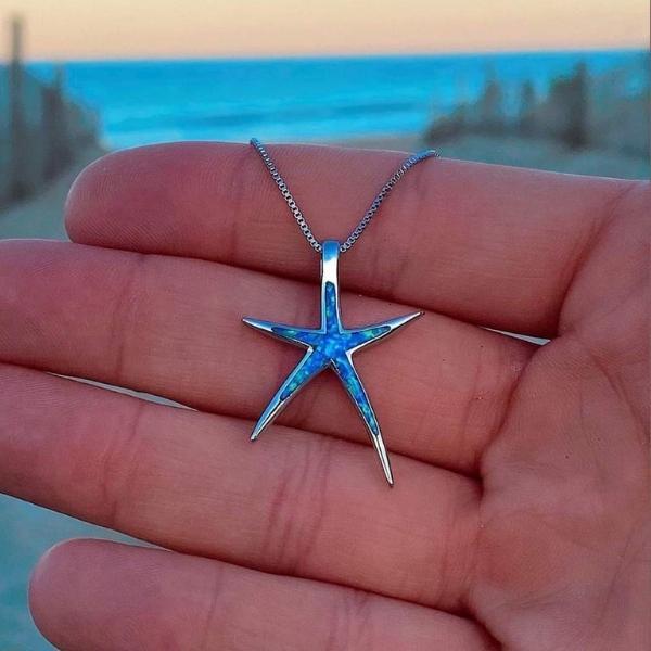 Collier Étoile de Mer en Argent