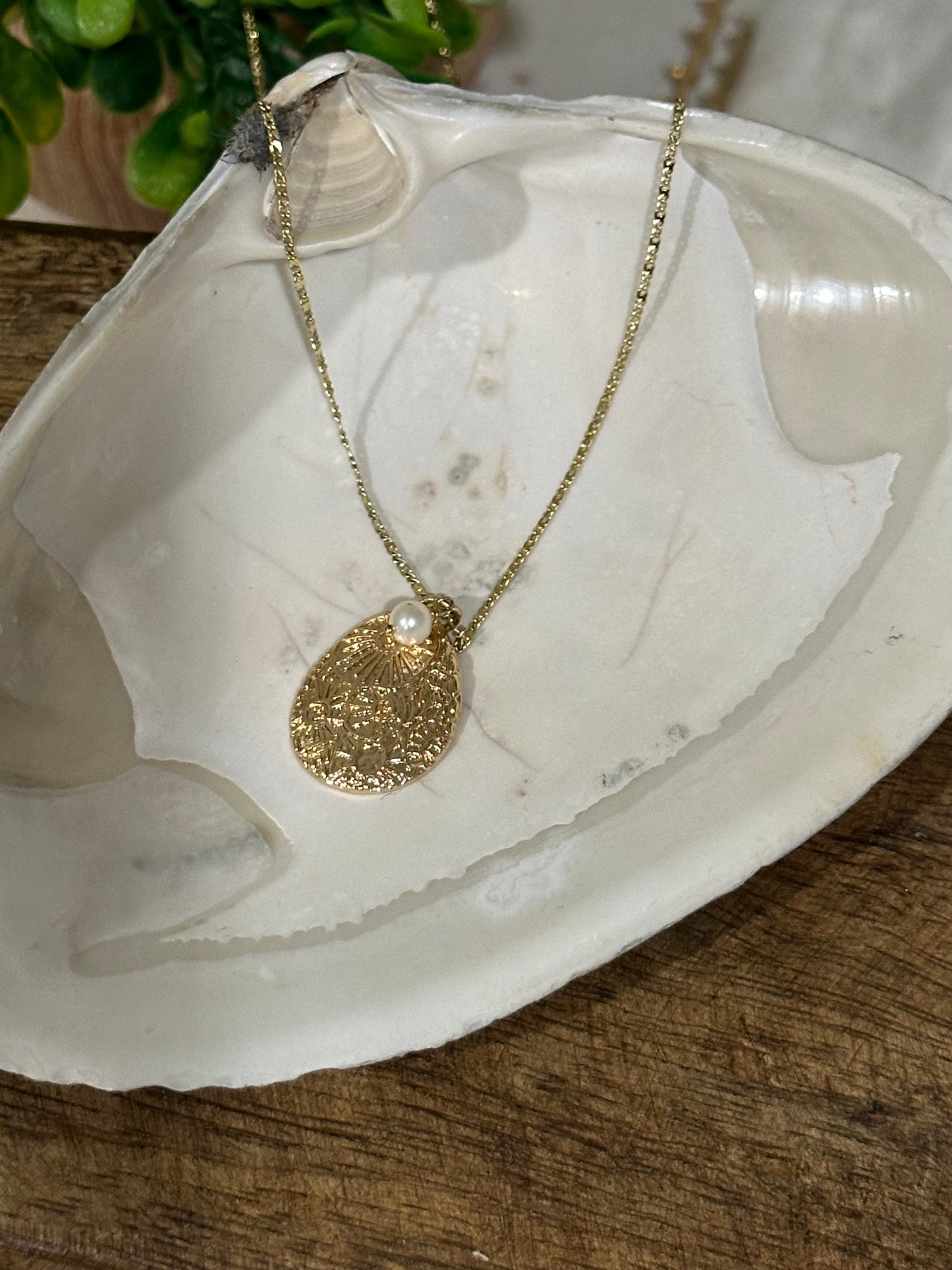 Collier Perle Larme Marina