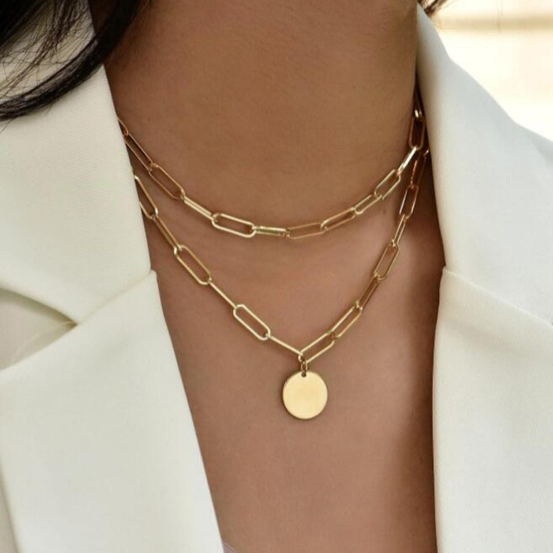 Collier Pendentif Fleur de Vie en Or