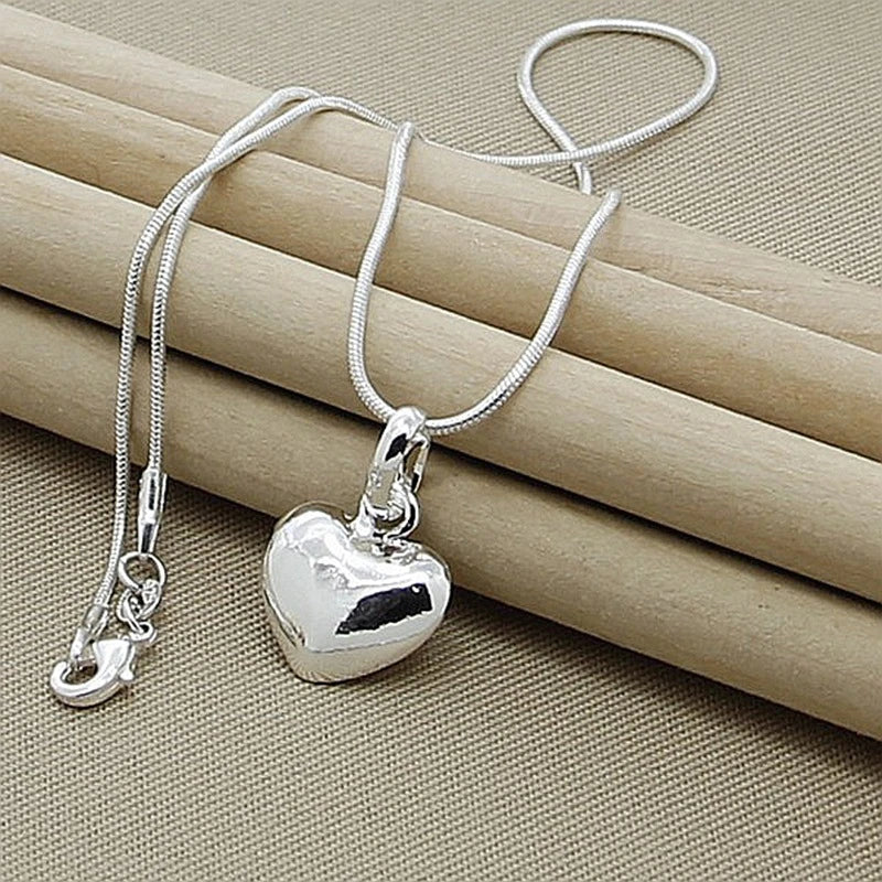 Collier Coeur en Argent