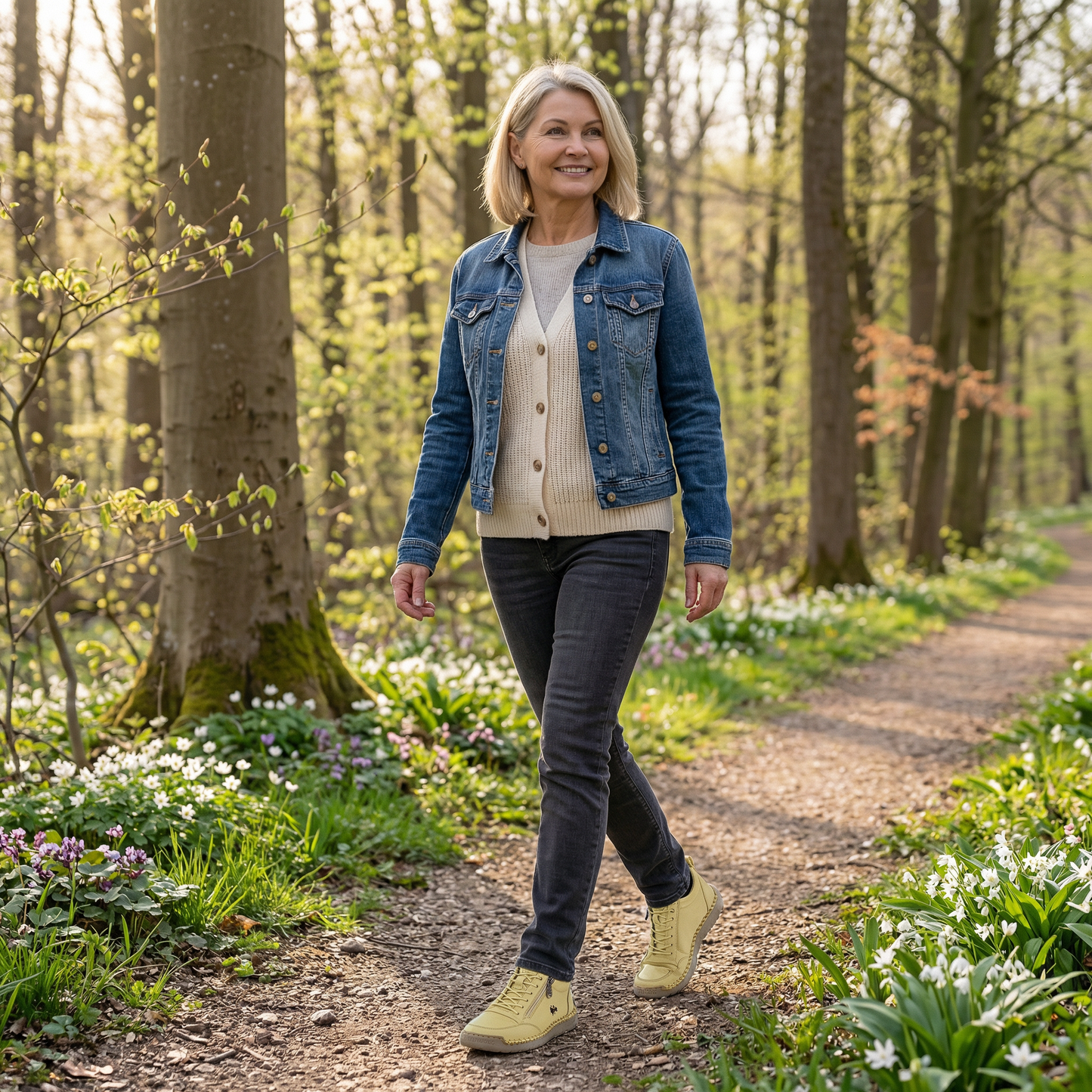 Flora – Chaussures Orthopédiques Confort à Fermeture Éclair