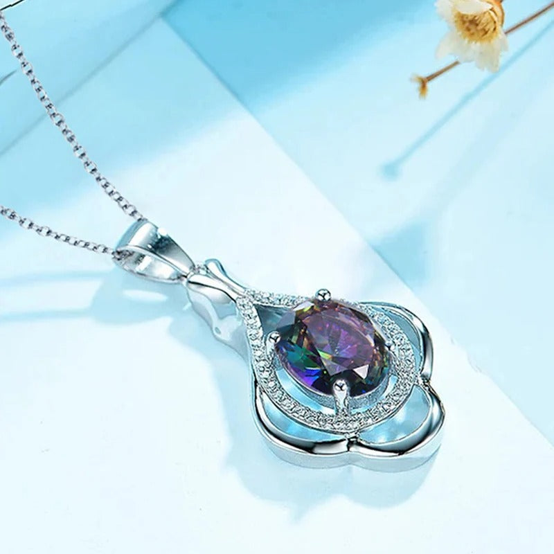 Collier Naissance Mois Personnalise en Argent