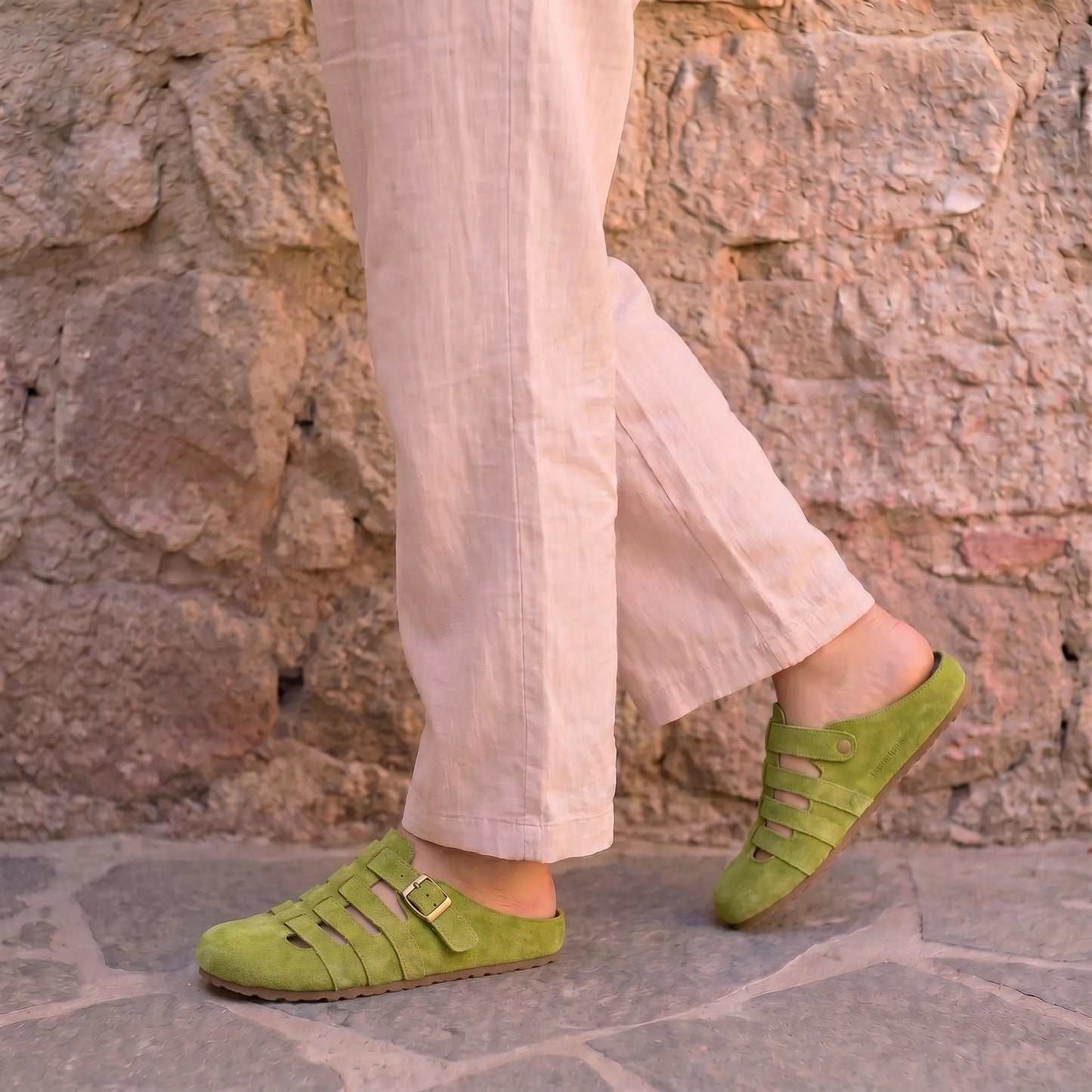 Veluria – Mules Orthopédiques Confort 100% Véganes