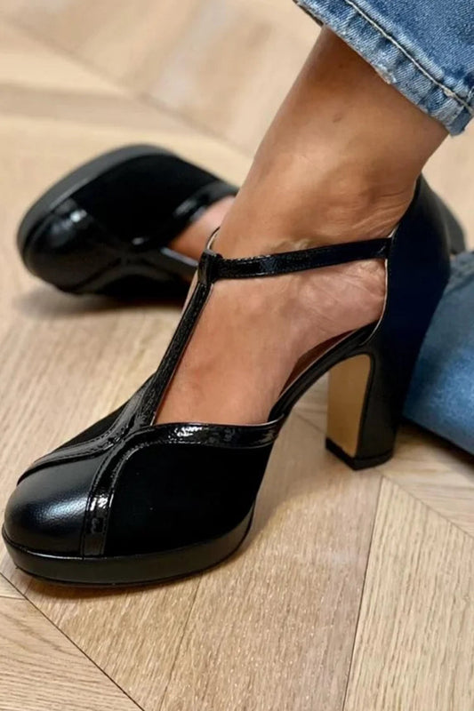 Colette™ | Escarpins Élégants Noir