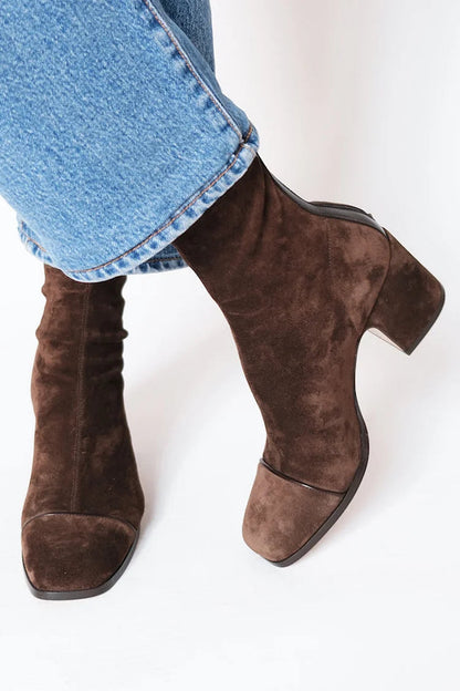 Margaux™ | Bottines Élégance Suédée