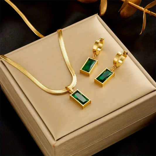 Set de Bijoux Iselotte Verdain | Or