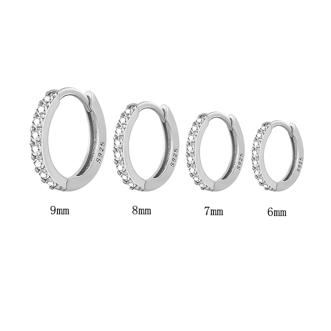 REFINED™ | Créoles Fines en Argent S925