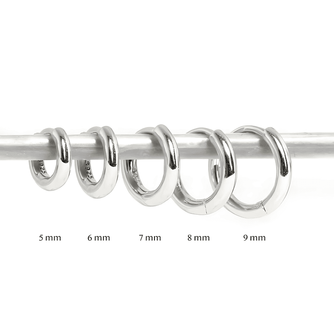 REFINED™ | Créoles Fines en Argent S925