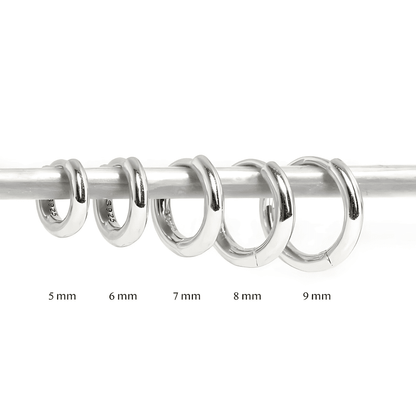 REFINED™ | Créoles Fines en Argent S925