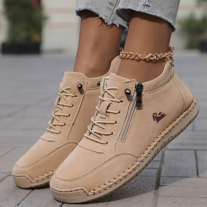 Flora – Chaussures Orthopédiques Confort à Fermeture Éclair