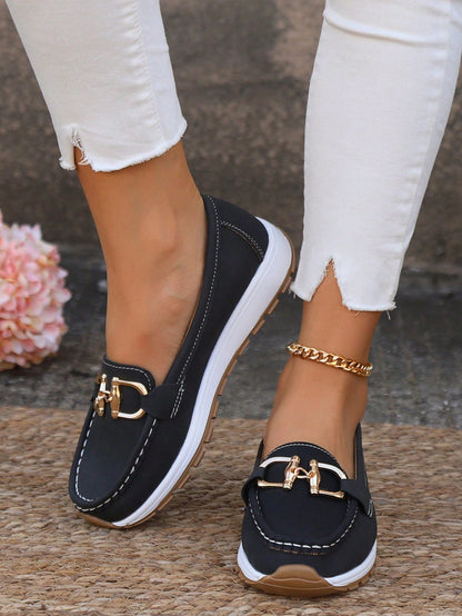 Elia Mocassins Ergonomiques Chic à Boucle