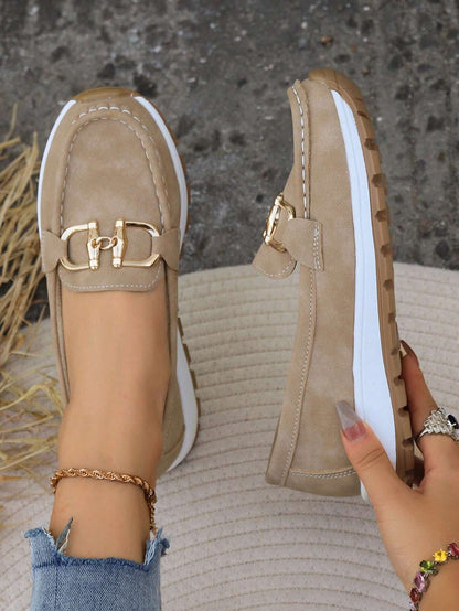 Elia Mocassins Ergonomiques Chic à Boucle