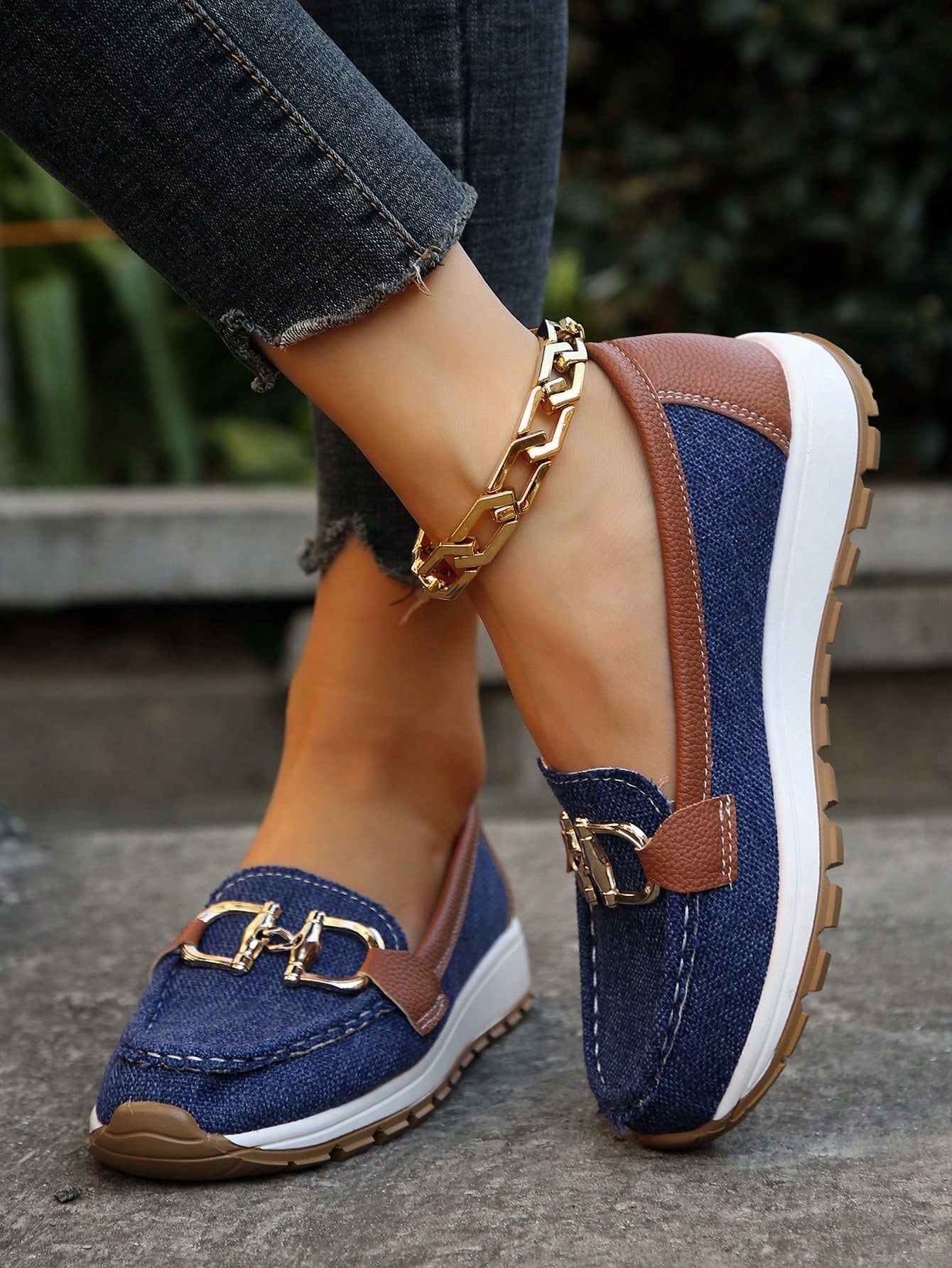 Elia Mocassins Ergonomiques Chic à Boucle