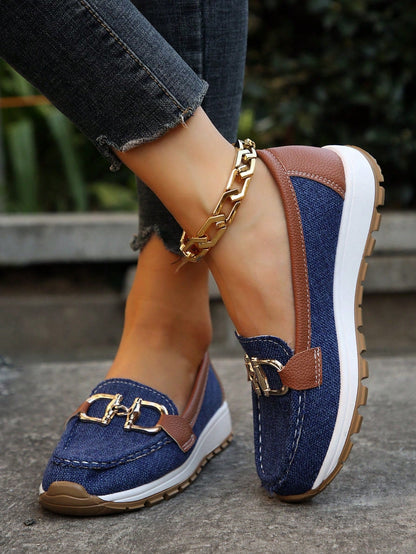 Elia Mocassins Ergonomiques Chic à Boucle