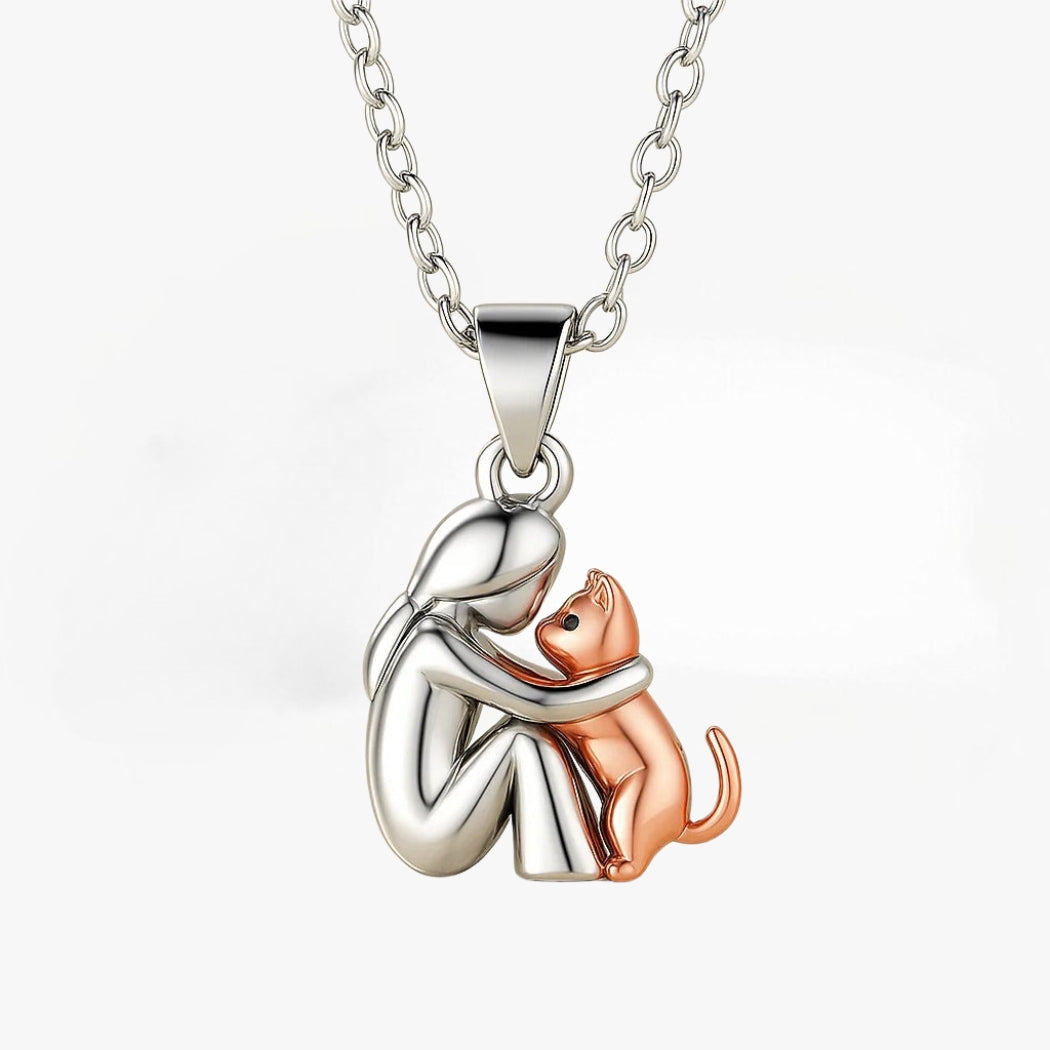 MILA | COLLIER CHAT ÉTERNEL