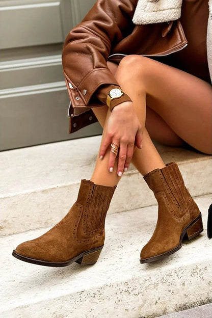 Adèle™ | Bottines Talon Fin