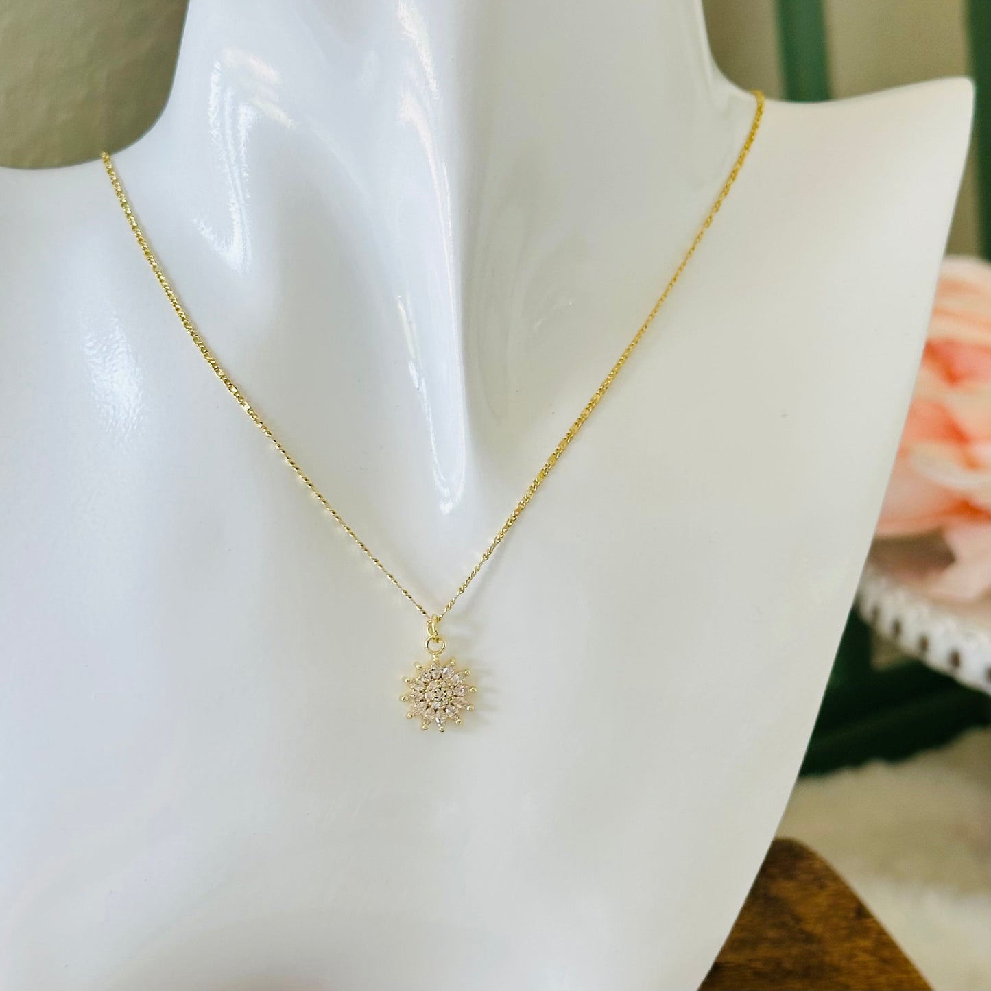 Collier Tournesol Lucia