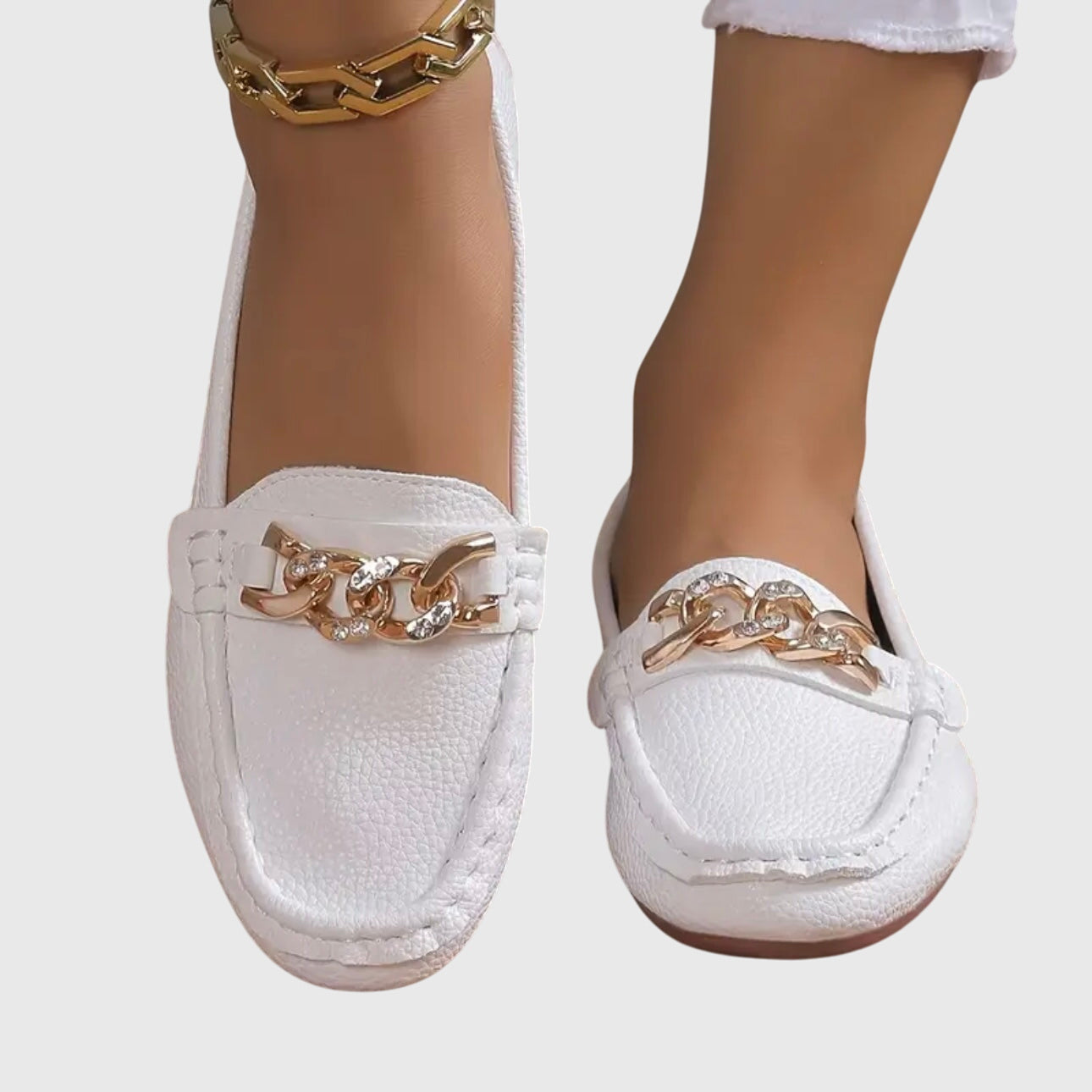 Eden Mocassins Ergonomiques Boucle Diamant