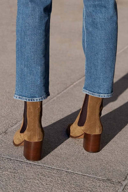 Manon™ | Bottines à Talon Carré