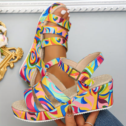 Allegra – Sandales Orthopédiques Multicolores