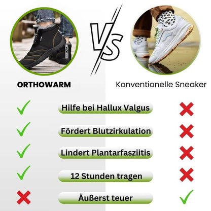 OrthoWarm – Chaussures Barefoot Orthopédiques d'Hiver
