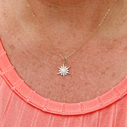 Collier Etoile Opale Stellina