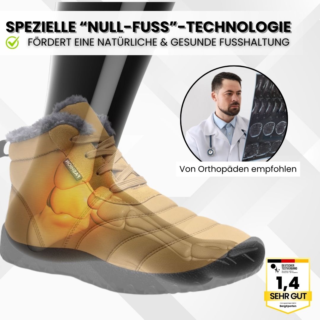 OrthoWarm – Chaussures Barefoot Orthopédiques d'Hiver