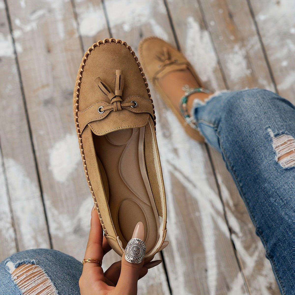 Nadine – Mocassins Orthopédiques Confort