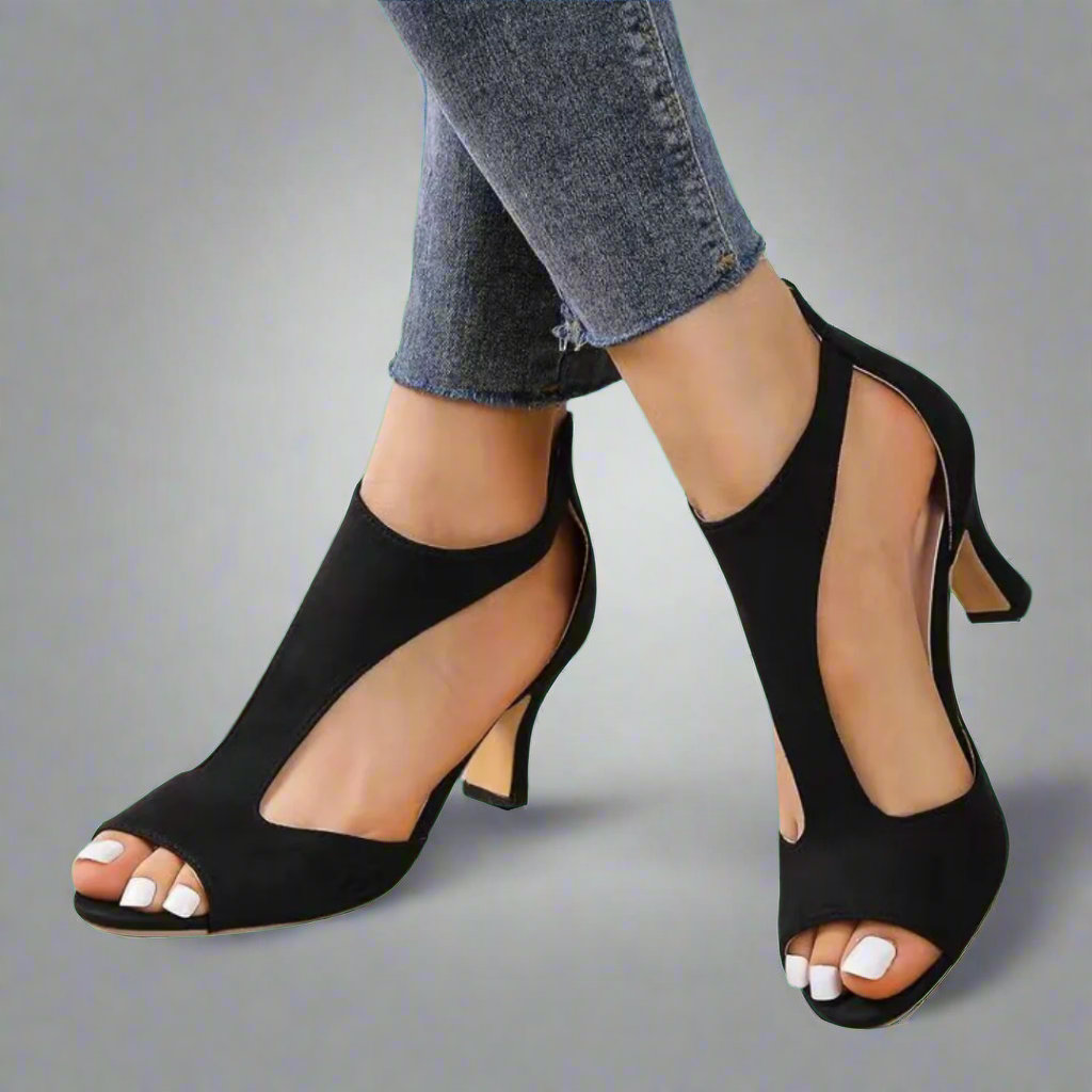 Suzanne™ | Escarpins Élégants Satinés