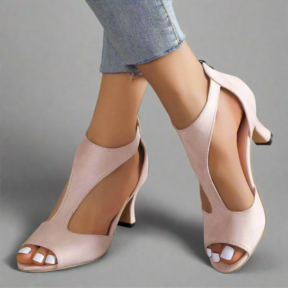 Suzanne™ | Escarpins Élégants Satinés