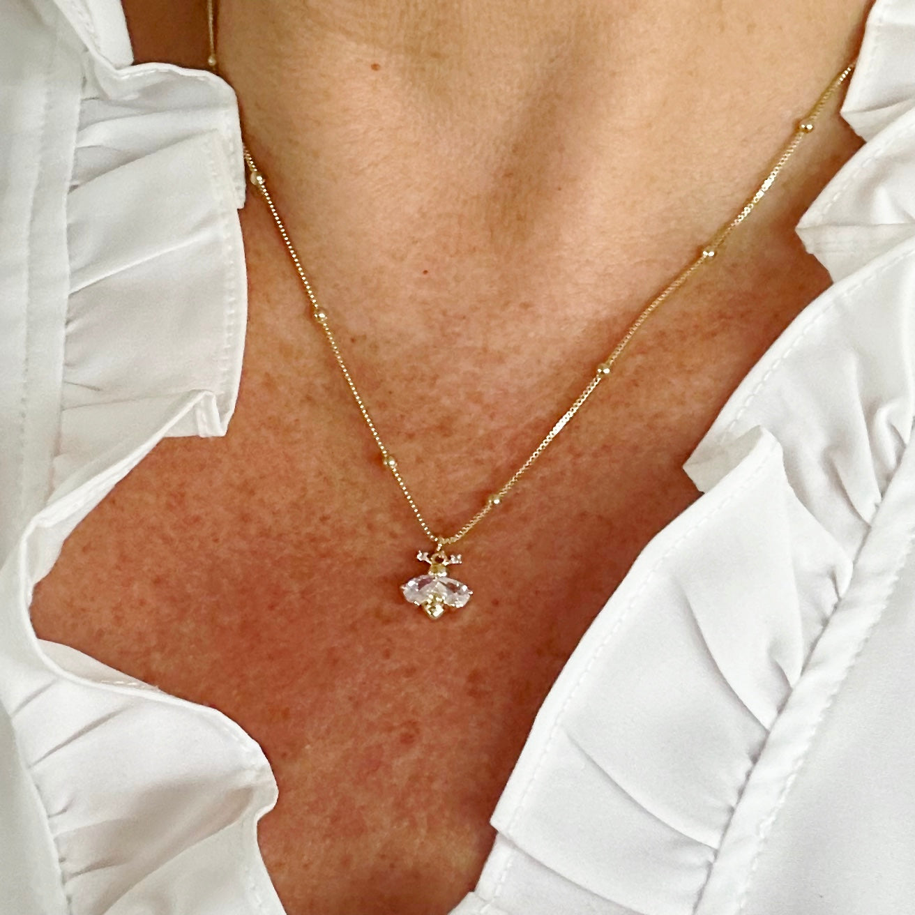 Collier Delicat Abeille Melissa
