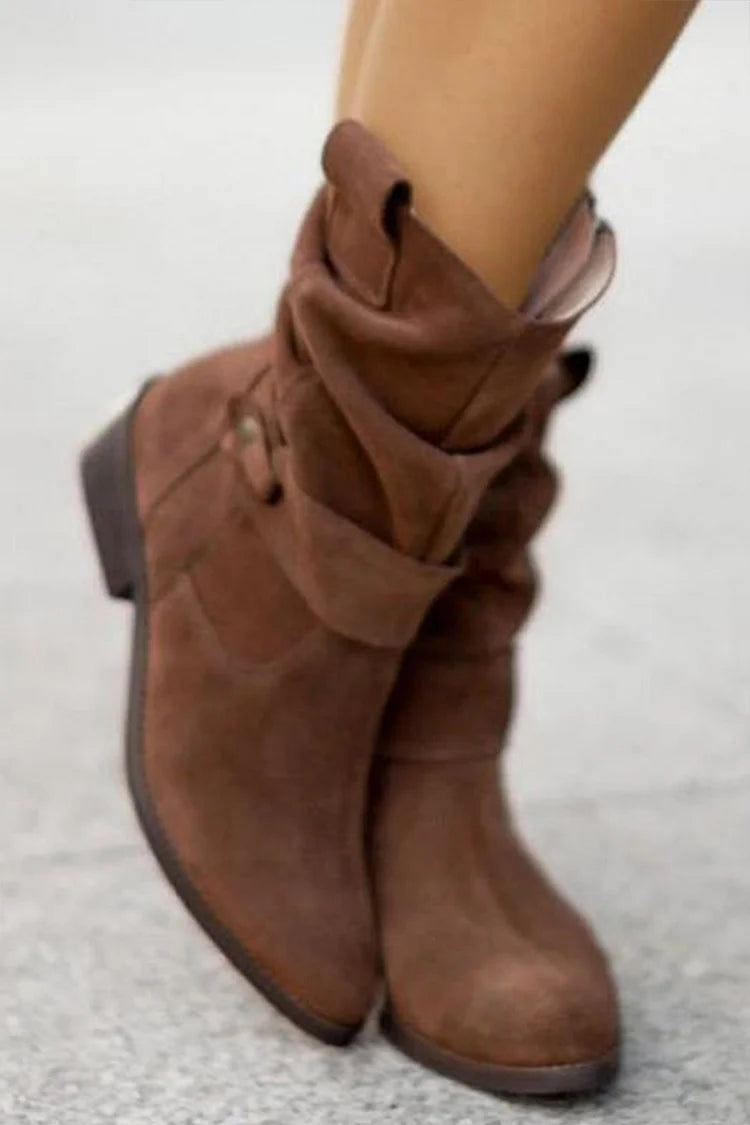 Clémence™ | Bottines Souples en Suède