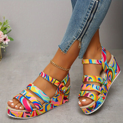 Allegra – Sandales Orthopédiques Multicolores