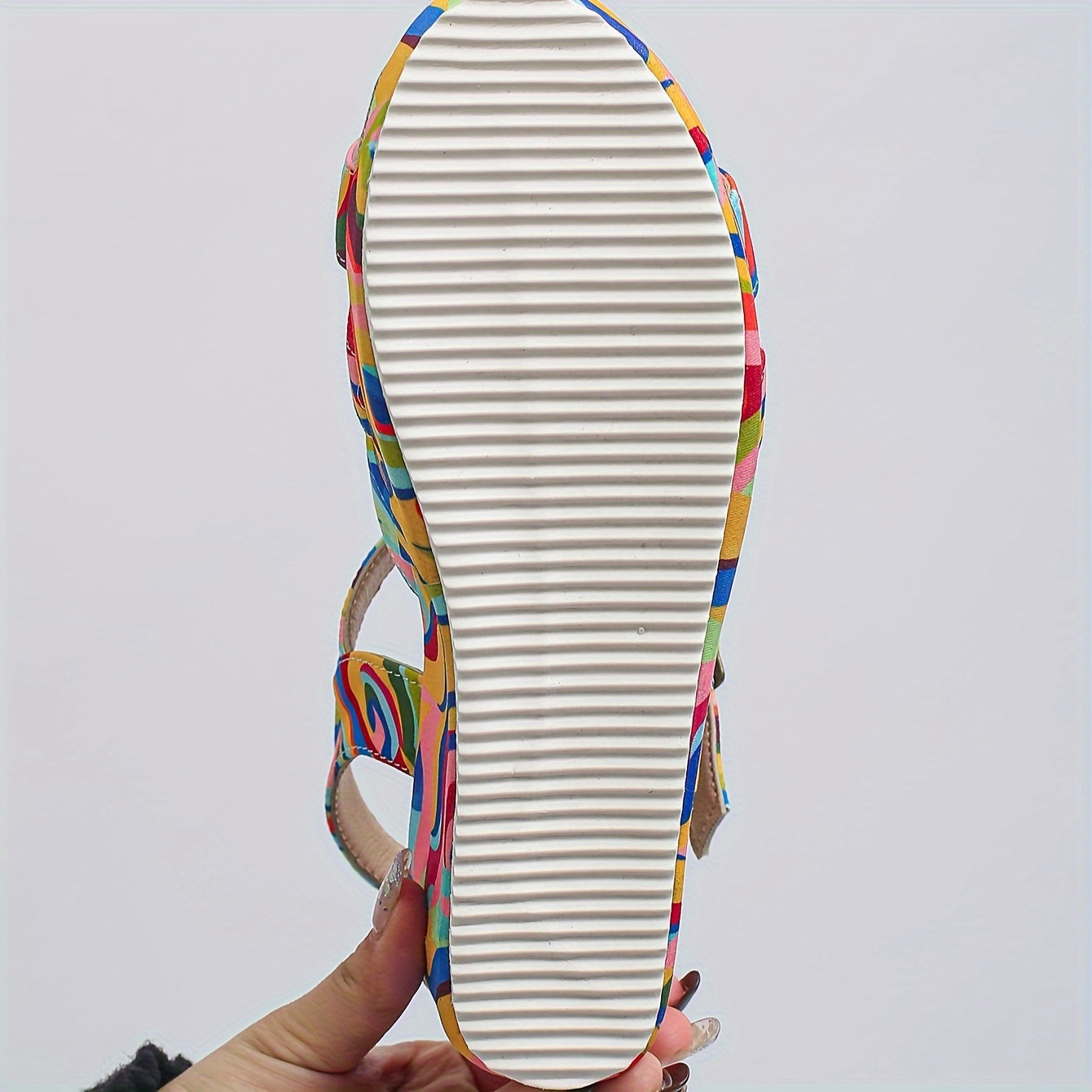 Allegra – Sandales Orthopédiques Multicolores