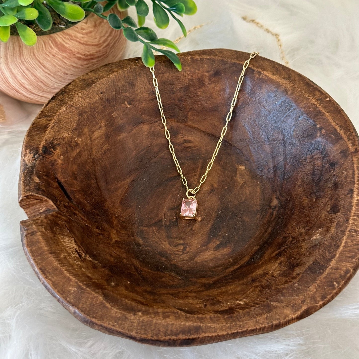 Collier Pendentif Paon Colore en Or