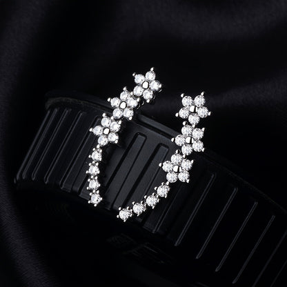Boucles d'oreilles florales intemporelles