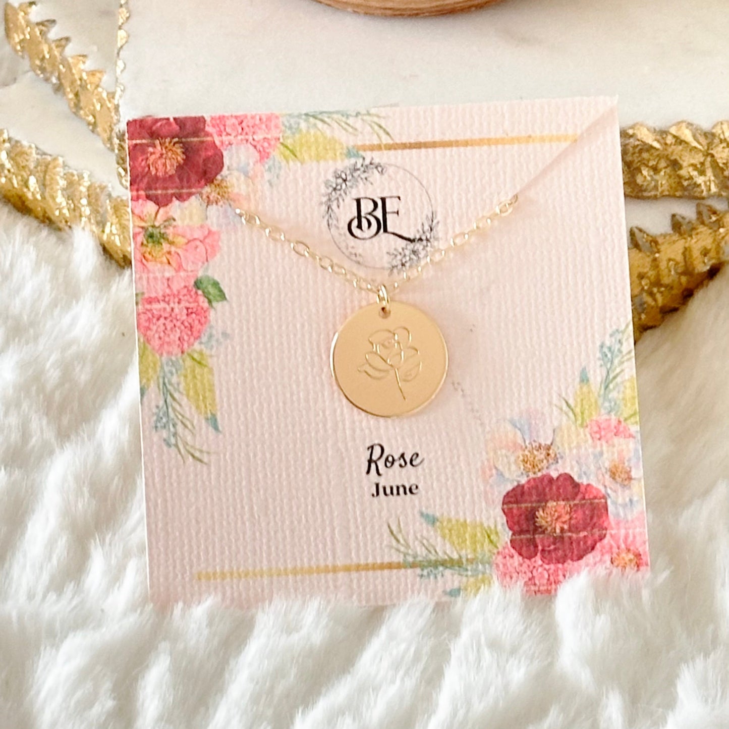 Collier Fleur de Naissance