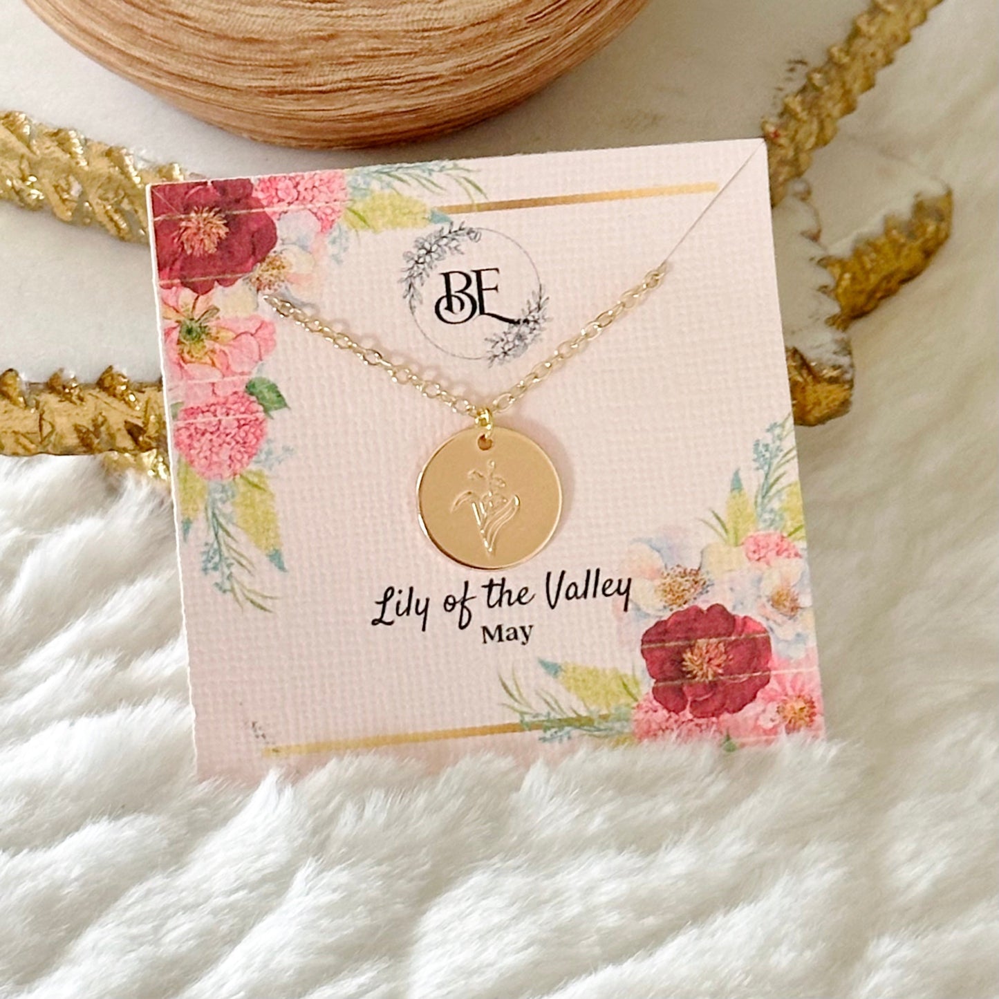 Collier Fleur de Naissance