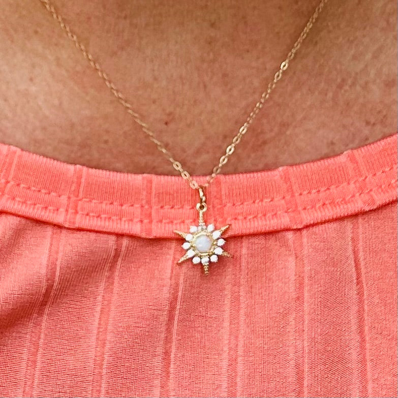 Collier Etoile Opale Stellina