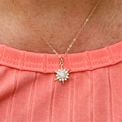 Collier Etoile Opale Stellina
