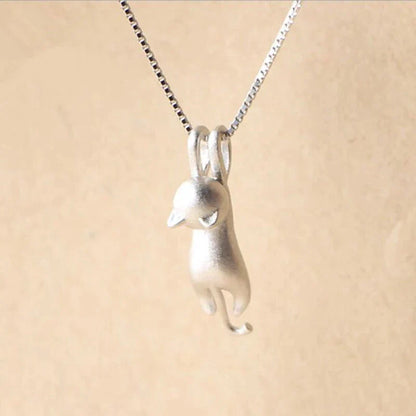 Collier Pendentif Noeud Infini en Argent