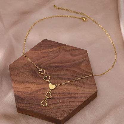 Collier Coeur en Or et Argent