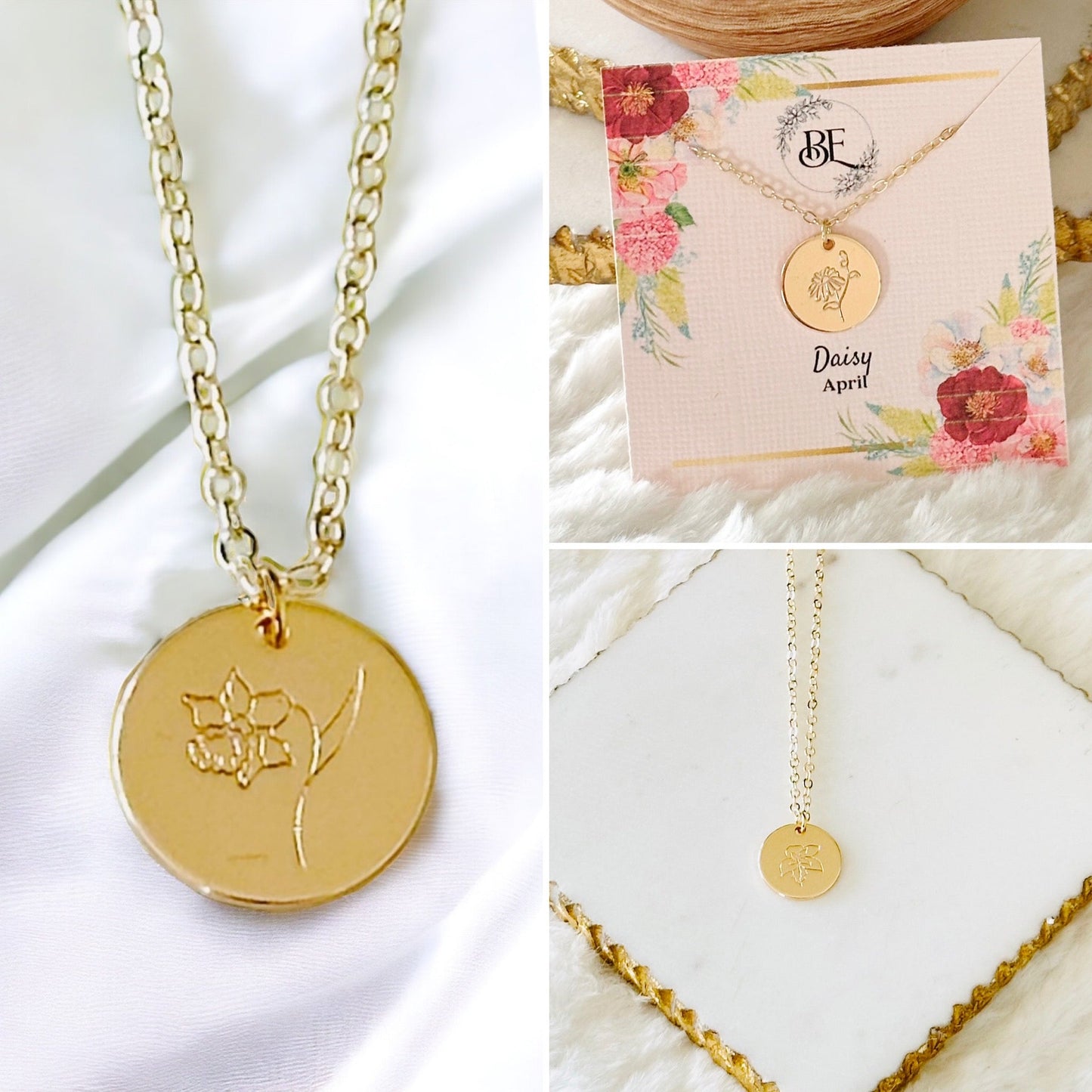 Collier Fleur de Naissance