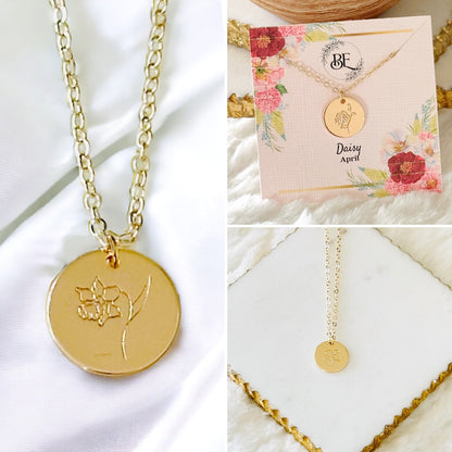 Collier Fleur de Naissance