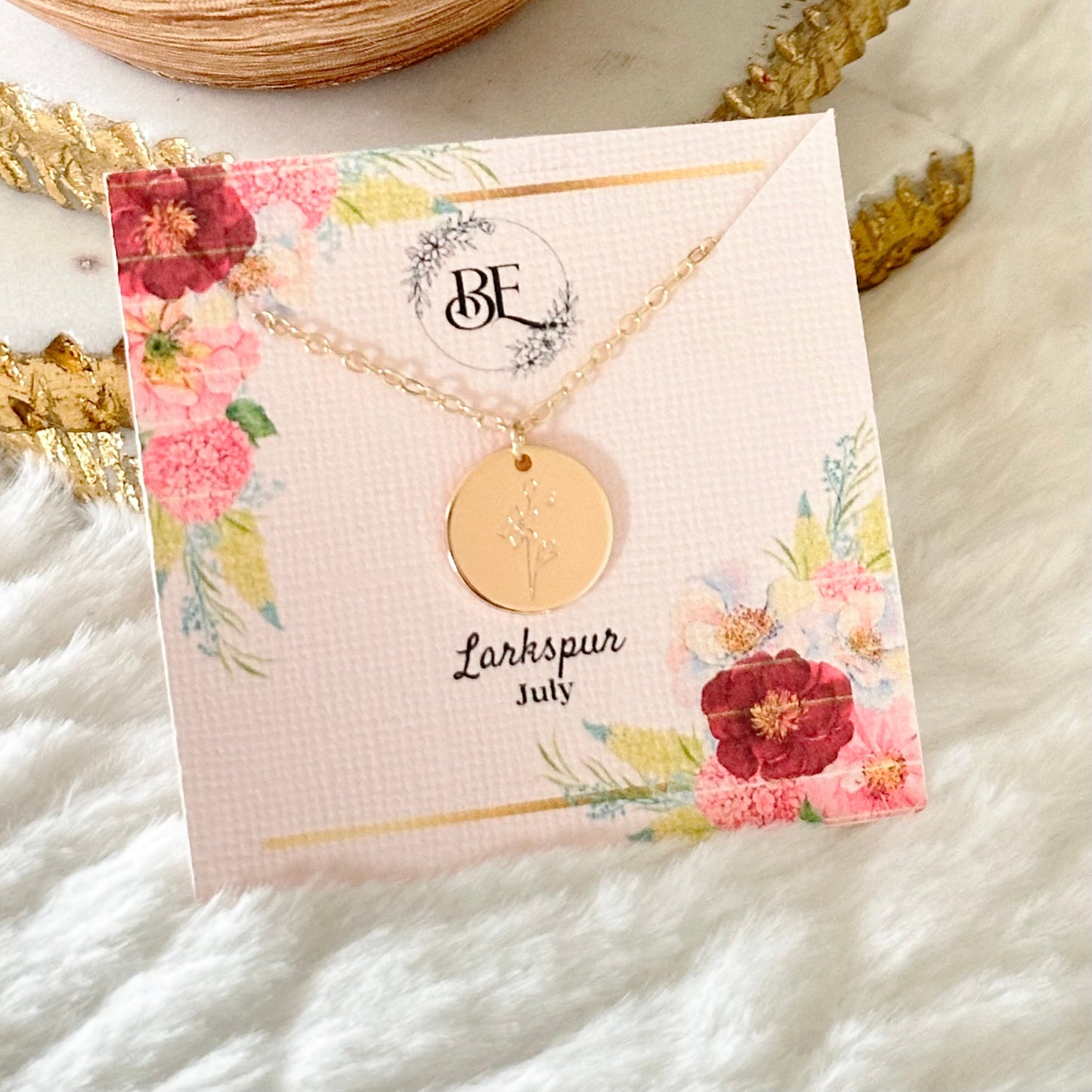Collier Fleur de Naissance