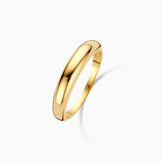 Bague Midi Dome | Or