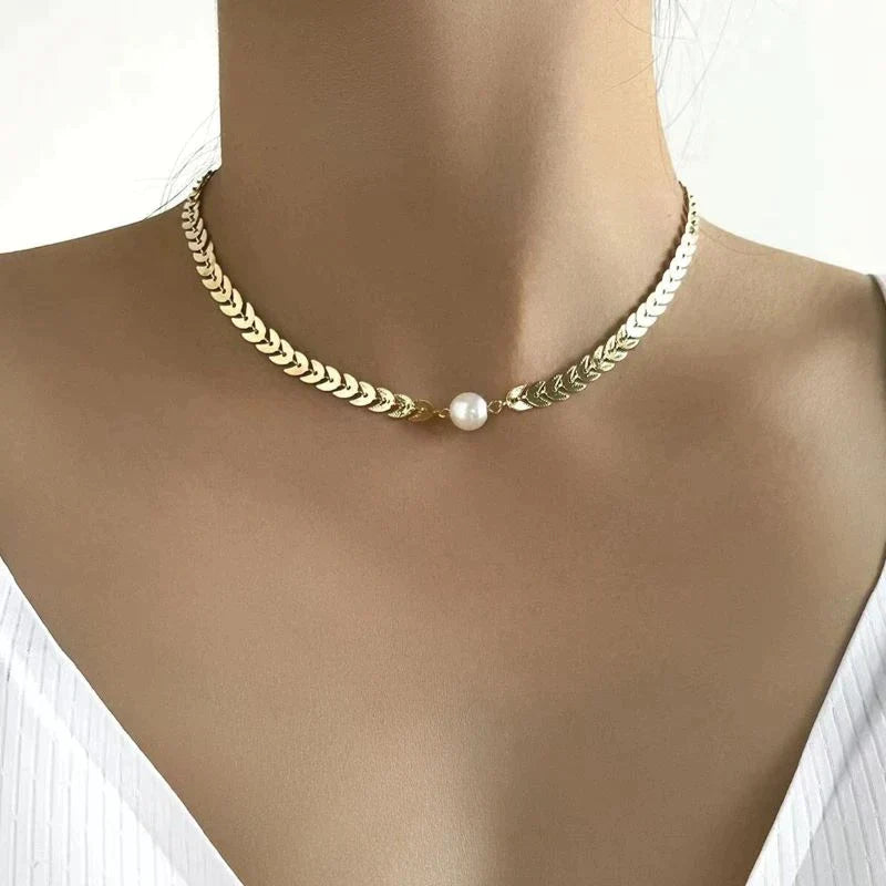 Collier Pendentif Couronne de Princesse en Or Rose