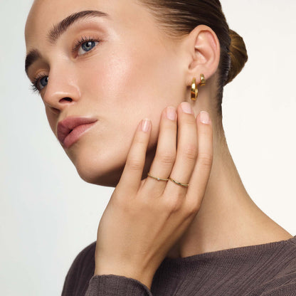 Bague Slim Dome | Or