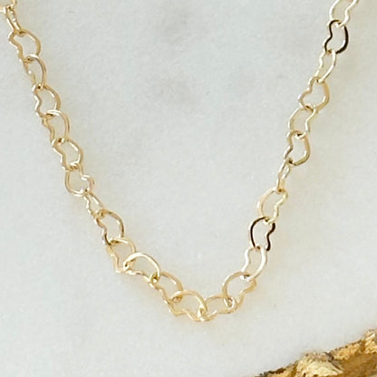 Collier Ras-du-cou Maillon Coeur Amore