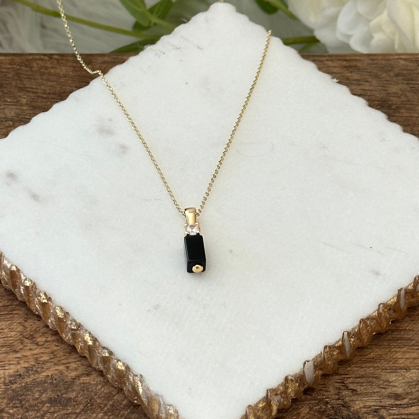 Collier Pendentif Trompette en Or